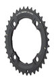 SRAM foaie - MTB 36T 104 S1 49 CHAINLINE AL5 2X10 NO PIN BLAST - negru