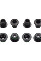 SRAM set de șuruburi - CRANK CHAINRING BOLT KIT 4X2 - negru