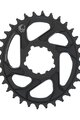 SRAM foaie - X-SYNC 2 OVAL 32 6mm - negru