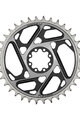 SRAM foaie - T-TYPE 36T - argintiu/negru