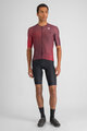 SPORTFUL Tricou de ciclism cu mânecă scurtă - LIGHT - bordo