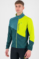 KARPOS Hanorac - VAL VIOLA FULL-ZIP - verde/galben