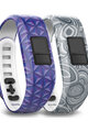 GARMIN set de curele - JONATHAN ADLER - mov/gri