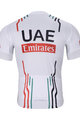 BONAVELO Tricou de ciclism cu mânecă scurtă - UAE 2024 - alb/roșu