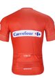 BONAVELO Tricou de ciclism cu mânecă scurtă - LA VUELTA - roșu