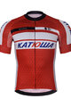 BONAVELO Tricou de ciclism cu mânecă scurtă - KATIOWA - roșu/alb