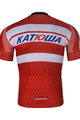 BONAVELO Tricou de ciclism cu mânecă scurtă - KATIOWA - roșu/alb