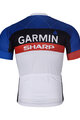 BONAVELO Tricou de ciclism cu mânecă scurtă - GARMIN SHARP - albastru/negru