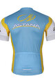 BONAVELO Tricou de ciclism cu mânecă scurtă - ASTANA - galben/turcoaz