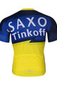 BONAVELO Tricou de ciclism cu mânecă scurtă - SAXO BANK TINKOFF - albastru/galben