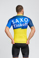 BONAVELO Tricou de ciclism cu mânecă scurtă - SAXO BANK TINKOFF - albastru/galben