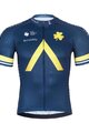 BONAVELO Tricou de ciclism cu mânecă scurtă - AQUA BLUE - albastru/auriu