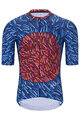 HOLOKOLO Tricou de ciclism cu mânecă scurtă - TAMELESS - albastru/roșu