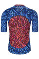 HOLOKOLO Tricou de ciclism cu mânecă scurtă - TAMELESS - albastru/roșu