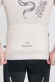 HOLOKOLO Tricou de ciclism cu mânecă scurtă - CRUST - fildeş/negru