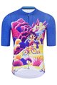 HOLOKOLO Tricou de ciclism cu mânecă scurtă - VOYAGE - albastru/multicolor