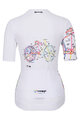 RIVANELLE BY HOLOKOLO Tricou de ciclism cu mânecă scurtă - MAAPPI ELITE LADY - alb/multicolor