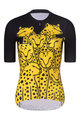 RIVANELLE BY HOLOKOLO Tricou de ciclism cu mânecă scurtă - CHEETAH II - galben/negru