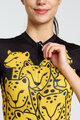 RIVANELLE BY HOLOKOLO Tricou de ciclism cu mânecă scurtă - CHEETAH II - galben/negru