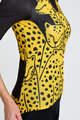 RIVANELLE BY HOLOKOLO Tricou de ciclism cu mânecă scurtă - CHEETAH II - galben/negru