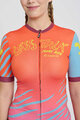RIVANELLE BY HOLOKOLO Tricou de ciclism cu mânecă scurtă - LESS TALK - roșu/multicolor
