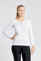 RIVANELLE BY HOLOKOLO Tricou de ciclism cu mânecă lungă - WINTER BASE LAYER - alb