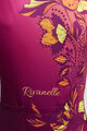 RIVANELLE BY HOLOKOLO Tricou de ciclism cu mânecă scurtă - BAROC - mov/galben