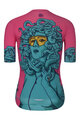 RIVANELLE BY HOLOKOLO Tricou de ciclism cu mânecă scurtă - MEDUSA - roz/turcoaz