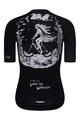 RIVANELLE BY HOLOKOLO Tricou de ciclism cu mânecă scurtă - MOONLIGHT - negru/alb