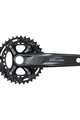 SHIMANO angrenaje și foi angrenaj - DEORE M5100 175mm 36/26 - negru