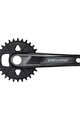 SHIMANO angrenaje și foi angrenaj - DEORE M6100 170mm 30 - negru