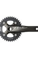 SHIMANO angrenaje și foi angrenaj - ZEE M640 165mm - negru