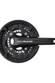 SHIMANO angrenaje și foi angrenaj - ALIVIO M4060 175mm 48/36/26 - negru