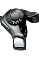 SHIMANO maneta schimbatorului - TX30 RIGHT 6 - negru