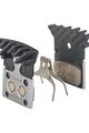 SHIMANO plăcuțe de frână - BRAKE PADS L04C - argintiu