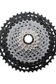 SHIMANO caseta - CASSETTE XTR M9100 12 10-45 - argintiu/negru