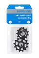 SHIMANO rotițe schimbător - PULLEYS RDRX810 - negru