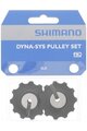 SHIMANO rotițe schimbător - PULLEYS SLX/DEORE - negru