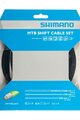 SHIMANO cablaj de schimbare a vitezelor - OPTISLICK MTB - negru