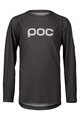 POC Tricou de ciclism cu mânecă lungă de vară - ESSENTIAL MTB - gri