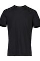 POC Tricou de ciclism cu mânecă scurtă - LIGHT MERINO - negru