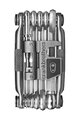 CRANKBROTHERS Instrumente pentru ciclism - MULTI-17 - argintiu