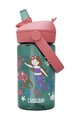 CAMELBAK Sticlă de apă pentru ciclism - THRIVE FLIP STRAW KIDS 0,4l - verde/roz