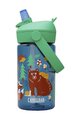 CAMELBAK Sticlă de apă pentru ciclism - THRIVE FLIP STRAW KIDS 0,4l - verde/albastru