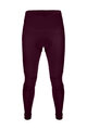 SANTINI Pantaloni de ciclism lungi fără bretele - RTR - bordo