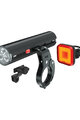 KNOG set de lumini - PWR ROAD - negru