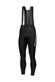 SCOTT Pantaloni de ciclism lungi cu bretele - RC PRO W/O PAD - negru/galben