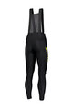 SCOTT Pantaloni de ciclism lungi cu bretele - RC PRO W/O PAD - negru/galben