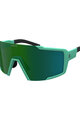 SCOTT Ochelari de ciclism - SHIELD - verde deschis