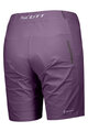 SCOTT Pantaloni scurți de ciclism fără bretele - ENDURANCE LS/FIT W/PAD - mov